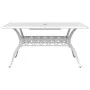 Weißer Gartentisch aus Aluminiumguss, 150 x 90 x 72 cm von vidaXL, Gartentische - Ref: Foro24-4002805, Preis: 462,34 €, Rabat...