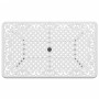 Weißer Gartentisch aus Aluminiumguss, 150 x 90 x 72 cm von vidaXL, Gartentische - Ref: Foro24-4002805, Preis: 500,69 €, Rabat...