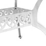 Weißer Gartentisch aus Aluminiumguss, 150 x 90 x 72 cm von vidaXL, Gartentische - Ref: Foro24-4002805, Preis: 462,34 €, Rabat...