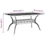 Weißer Gartentisch aus Aluminiumguss, 150 x 90 x 72 cm von vidaXL, Gartentische - Ref: Foro24-4002805, Preis: 462,34 €, Rabat...