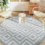 Gray PP outdoor rug Ø200 cm by vidaXL, Outdoor protectors - Ref: Foro24-368560, Price: 44,32 €, Discount: %