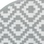 Gray PP outdoor rug Ø200 cm by vidaXL, Outdoor protectors - Ref: Foro24-368560, Price: 44,32 €, Discount: %