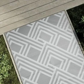 Gray PP outdoor rug 120x180 cm by vidaXL, Outdoor protectors - Ref: Foro24-368562, Price: 24,73 €, Discount: %