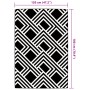Alfombra de exterior PP gris 120x180 cm de vidaXL, Protectores para exterior - Ref: Foro24-368562, Precio: 21,77 €, Descuento: %