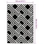 Gray PP outdoor rug 120x180 cm by vidaXL, Outdoor protectors - Ref: Foro24-368562, Price: 24,71 €, Discount: %