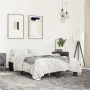 Estructura de cama madera de ingeniería y metal negro 120x190cm de vidaXL, Camas y somieres - Ref: Foro24-845887, Precio: 80,...