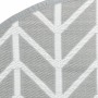 Gray PP outdoor rug Ø120 cm by vidaXL, Outdoor protectors - Ref: Foro24-368548, Price: 21,34 €, Discount: %