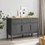 FLORO Sideboard aus massivem grauem Kiefernholz 114x43x74 cm von vidaXL, Sideboards - Ref: Foro24-374025, Preis: 205,91 €, Ra...