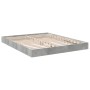 Concrete gray engineered wood bed frame 150x200cm by vidaXL, Beds and slatted bases - Ref: Foro24-842017, Price: 86,79 €, Dis...