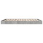 Concrete gray engineered wood bed frame 150x200cm by vidaXL, Beds and slatted bases - Ref: Foro24-842017, Price: 86,79 €, Dis...