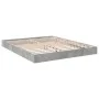 Concrete gray engineered wood bed frame 150x200cm by vidaXL, Beds and slatted bases - Ref: Foro24-842017, Price: 85,74 €, Dis...