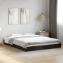 Schwarzer Bettrahmen aus Holzwerkstoff, 150 x 200 cm von vidaXL, Betten und Lattenroste - Ref: Foro24-842015, Preis: 91,95 €,...