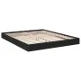 Schwarzer Bettrahmen aus Holzwerkstoff, 150 x 200 cm von vidaXL, Betten und Lattenroste - Ref: Foro24-842015, Preis: 91,95 €,...
