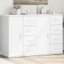 Sideboards 2 pcs white engineered wood 59x39x80 cm by vidaXL, Sideboards - Ref: Foro24-3276630, Price: 225,99 €, Discount: %