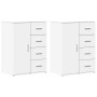 Sideboards 2 Stück, weißes Holzwerkstoff, 59 x 39 x 80 cm von vidaXL, Sideboards - Ref: Foro24-3276630, Preis: 229,78 €, Raba...