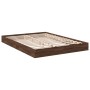 Bettgestell aus eichenbraunem Holzwerkstoff, 120 x 190 cm von vidaXL, Betten und Lattenroste - Ref: Foro24-842055, Preis: 83,...