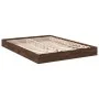 Bettgestell aus eichenbraunem Holzwerkstoff, 120 x 190 cm von vidaXL, Betten und Lattenroste - Ref: Foro24-842055, Preis: 81,...