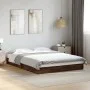 Bettgestell aus eichenbraunem Holzwerkstoff, 120 x 190 cm von vidaXL, Betten und Lattenroste - Ref: Foro24-842055, Preis: 81,...