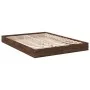 Bettgestell aus eichenbraunem Holzwerkstoff, 120 x 190 cm von vidaXL, Betten und Lattenroste - Ref: Foro24-842055, Preis: 81,...
