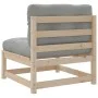 Juego de sofás de jardín 8 pzas con conjines madera maciza pino de vidaXL, Conjuntos de jardín - Ref: Foro24-3299324, Precio:...