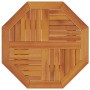Folding garden table solid acacia wood Ø60x75 cm by vidaXL, Garden tables - Ref: Foro24-4004909, Price: 54,93 €, Discount: %