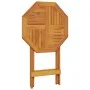 Mesa de jardín plegable madera maciza de acacia Ø60x75 cm de vidaXL, Mesas de jardín - Ref: Foro24-4004909, Precio: 54,51 €, ...