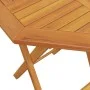 Mesa de jardín plegable madera maciza de acacia Ø60x75 cm de vidaXL, Mesas de jardín - Ref: Foro24-4004909, Precio: 54,51 €, ...