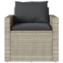 4-piece garden sofa set and gray synthetic rattan cushions by vidaXL, Garden sets - Ref: Foro24-366364, Price: 232,73 €, Disc...