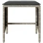 Set de sofás de jardín 4 pzas y cojines ratán sintético gris de vidaXL, Conjuntos de jardín - Ref: Foro24-366364, Precio: 252...