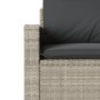 4-piece garden sofa set and gray synthetic rattan cushions by vidaXL, Garden sets - Ref: Foro24-366364, Price: 232,73 €, Disc...