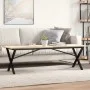 Couchtischbeine aus Gusseisen mit X-Struktur, 140 x 30 x 43 cm von vidaXL, Tischbeine - Ref: Foro24-357902, Preis: 55,77 €, R...
