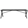 Couchtischbeine aus Gusseisen mit X-Struktur, 140 x 30 x 43 cm von vidaXL, Tischbeine - Ref: Foro24-357902, Preis: 55,77 €, R...