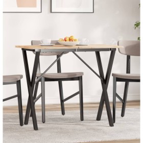 Esstischbeine aus Gusseisen mit X-Struktur, 80 x 40 x 73 cm von vidaXL, Tischbeine - Ref: Foro24-357909, Preis: 59,56 €, Raba...