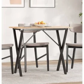 Esstischbeine aus Gusseisen mit X-Struktur, 80 x 40 x 73 cm von vidaXL, Tischbeine - Ref: Foro24-357909, Preis: 58,41 €, Raba...