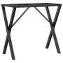 Esstischbeine aus Gusseisen mit X-Struktur, 80 x 40 x 73 cm von vidaXL, Tischbeine - Ref: Foro24-357909, Preis: 58,41 €, Raba...