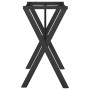 Cast iron X-structure dining table legs 80x40x73cm by vidaXL, Table legs - Ref: Foro24-357909, Price: 60,60 €, Discount: %