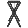 Cast iron X-structure dining table legs 80x40x73cm by vidaXL, Table legs - Ref: Foro24-357909, Price: 58,41 €, Discount: %