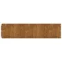Bordes de césped acero corten flexible 10 piezas 25x103 cm de vidaXL, Recortadoras de césped - Ref: Foro24-821896, Precio: 97...