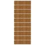 Bordes de césped acero corten flexible 10 piezas 25x103 cm de vidaXL, Recortadoras de césped - Ref: Foro24-821896, Precio: 97...