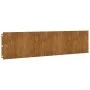 Bordes de césped acero corten flexible 10 piezas 25x103 cm de vidaXL, Recortadoras de césped - Ref: Foro24-821896, Precio: 97...