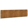 Bordes de césped acero corten flexible 10 piezas 25x103 cm de vidaXL, Recortadoras de césped - Ref: Foro24-821896, Precio: 97...