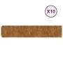 Bordes de césped acero corten flexible 10 piezas 20x103 cm de vidaXL, Recortadoras de césped - Ref: Foro24-821894, Precio: 86...