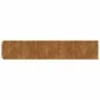 Bordes de césped acero corten flexible 10 piezas 20x103 cm de vidaXL, Recortadoras de césped - Ref: Foro24-821894, Precio: 86...