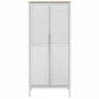 FLORO Kleiderschrank aus massivem weißem Kiefernholz 77x53x171 cm von vidaXL, Kleiderschränke - Ref: Foro24-374006, Preis: 25...