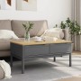 FLORO coffee table solid gray pine wood 99x55.5x45 cm by vidaXL, Coffee table - Ref: Foro24-374019, Price: 131,06 €, Discount: %