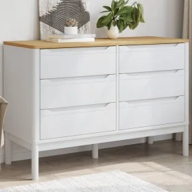 FLORO chest of drawers solid white pine wood by vidaXL, Drawers - Ref: Foro24-374012, Price: 173,22 €, Discount: %