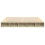 Estructura de cama madera de ingeniería roble Sonoma 180x200 cm de vidaXL, Camas y somieres - Ref: Foro24-3280456, Precio: 15...