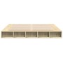 Estructura de cama madera de ingeniería roble Sonoma 180x200 cm de vidaXL, Camas y somieres - Ref: Foro24-3280456, Precio: 16...