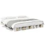 Estructura de cama madera de ingeniería blanca 180x200 cm de vidaXL, Camas y somieres - Ref: Foro24-3280454, Precio: 168,57 €...