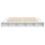 Estructura de cama madera de ingeniería blanca 180x200 cm de vidaXL, Camas y somieres - Ref: Foro24-3280454, Precio: 168,57 €...